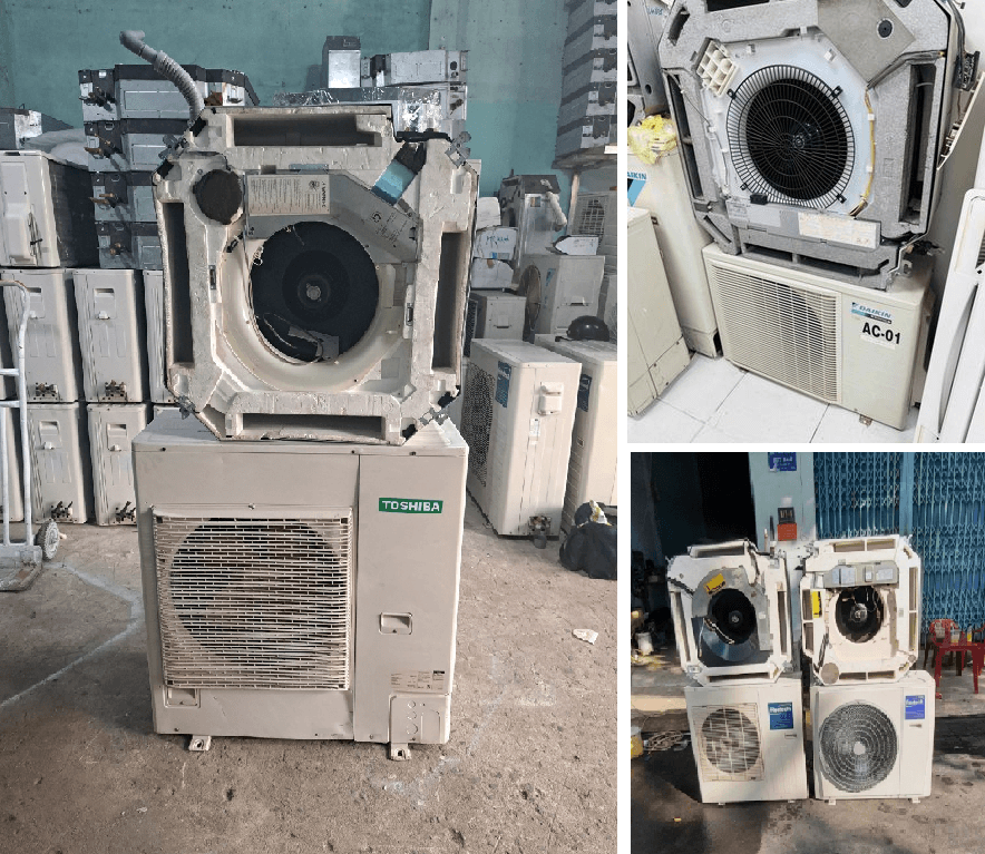 Thu Mua Máy Lạnh Công Nghiệp Dàn Lạnh Âm Trần – Nhận Tất Cả Dòng